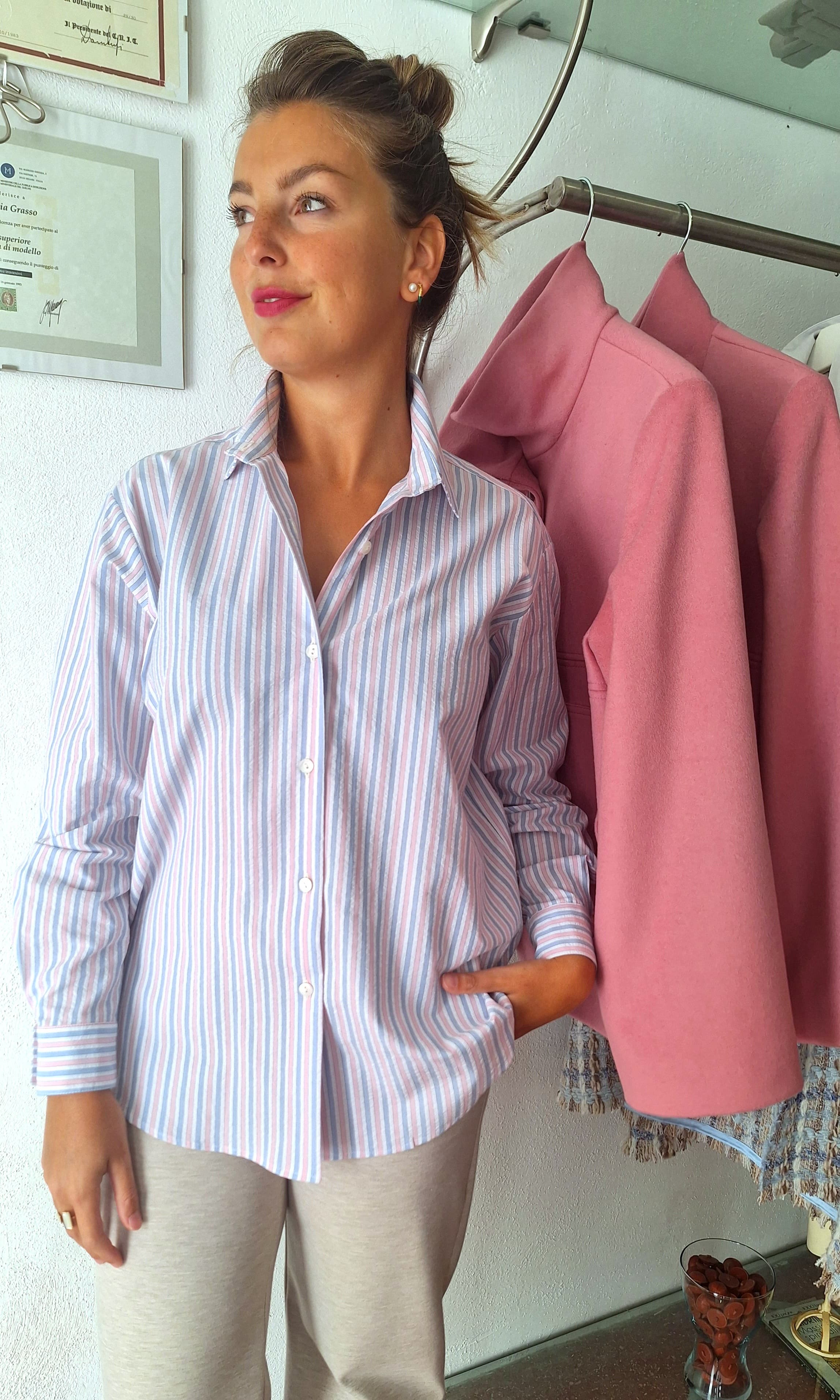 Camicia taglio maschile