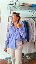 Camicia taglio maschile Oxford