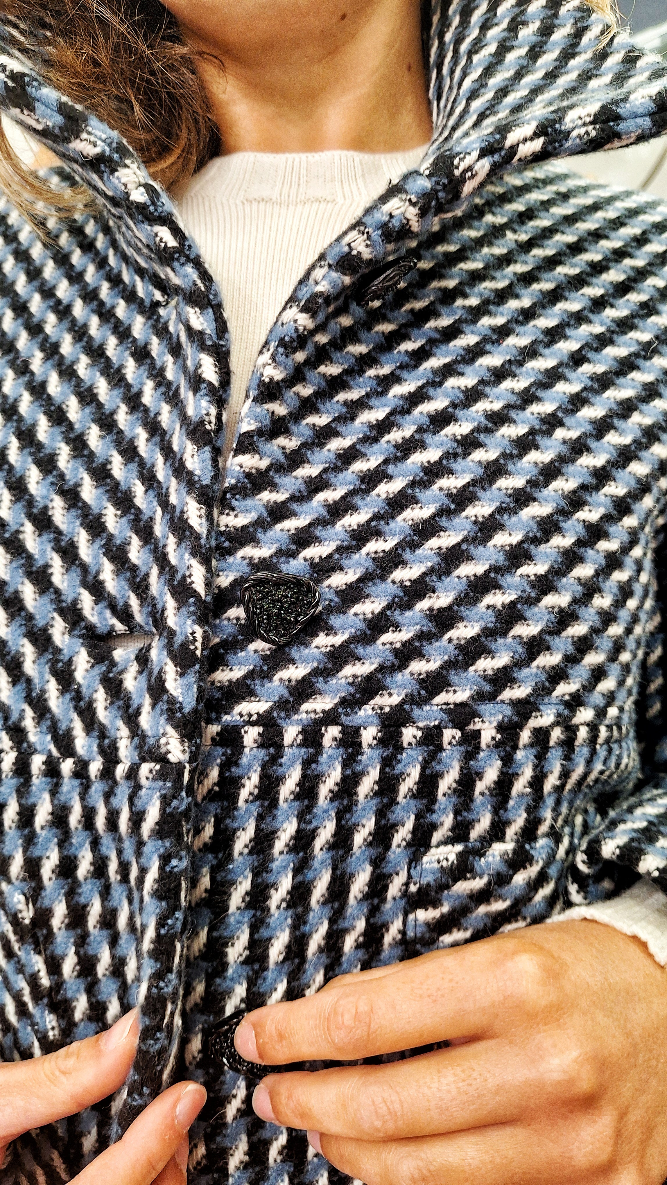 ⁠Giaccone pura lana