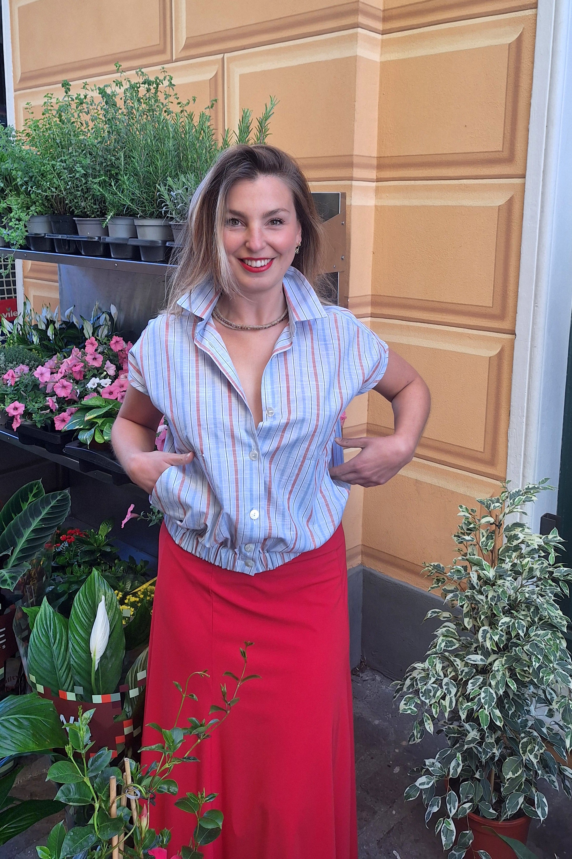 Camicia bomberino in cotone