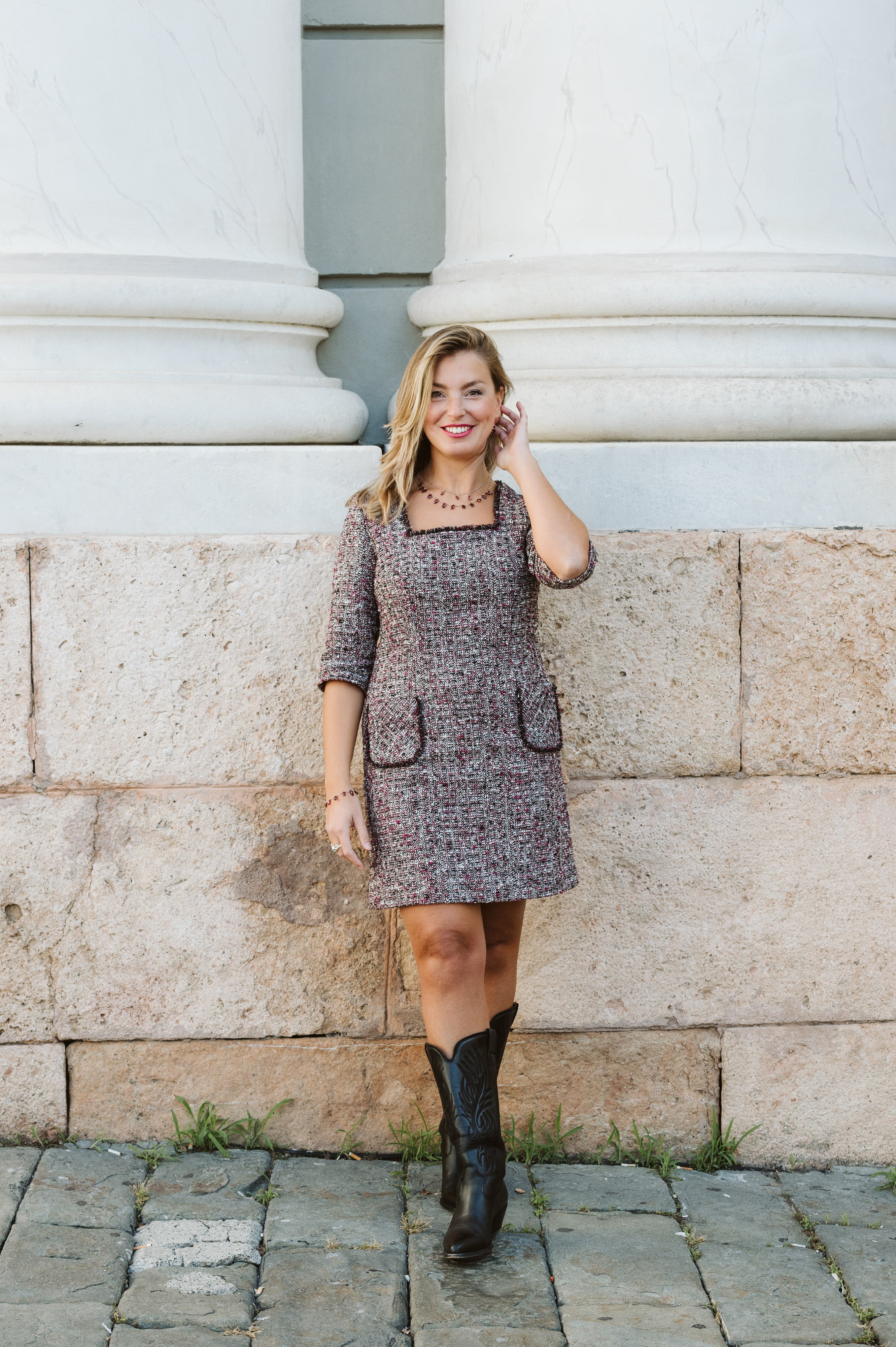 Tubino tessuto chanel