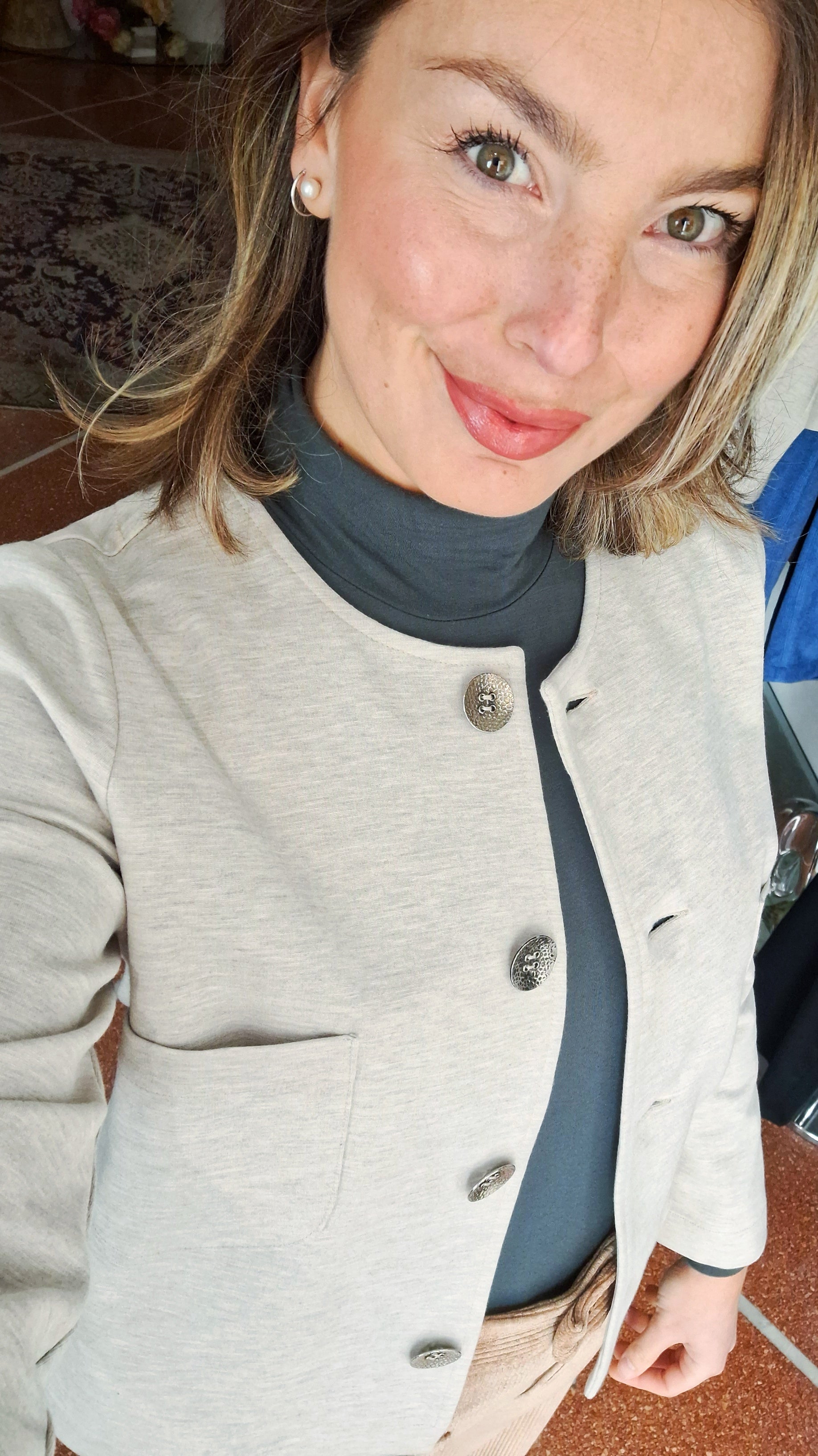 Giacchina chanel in jersey Punto Milano