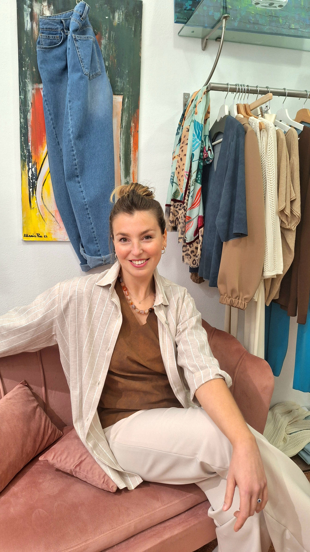 Camicia morbida in Lino