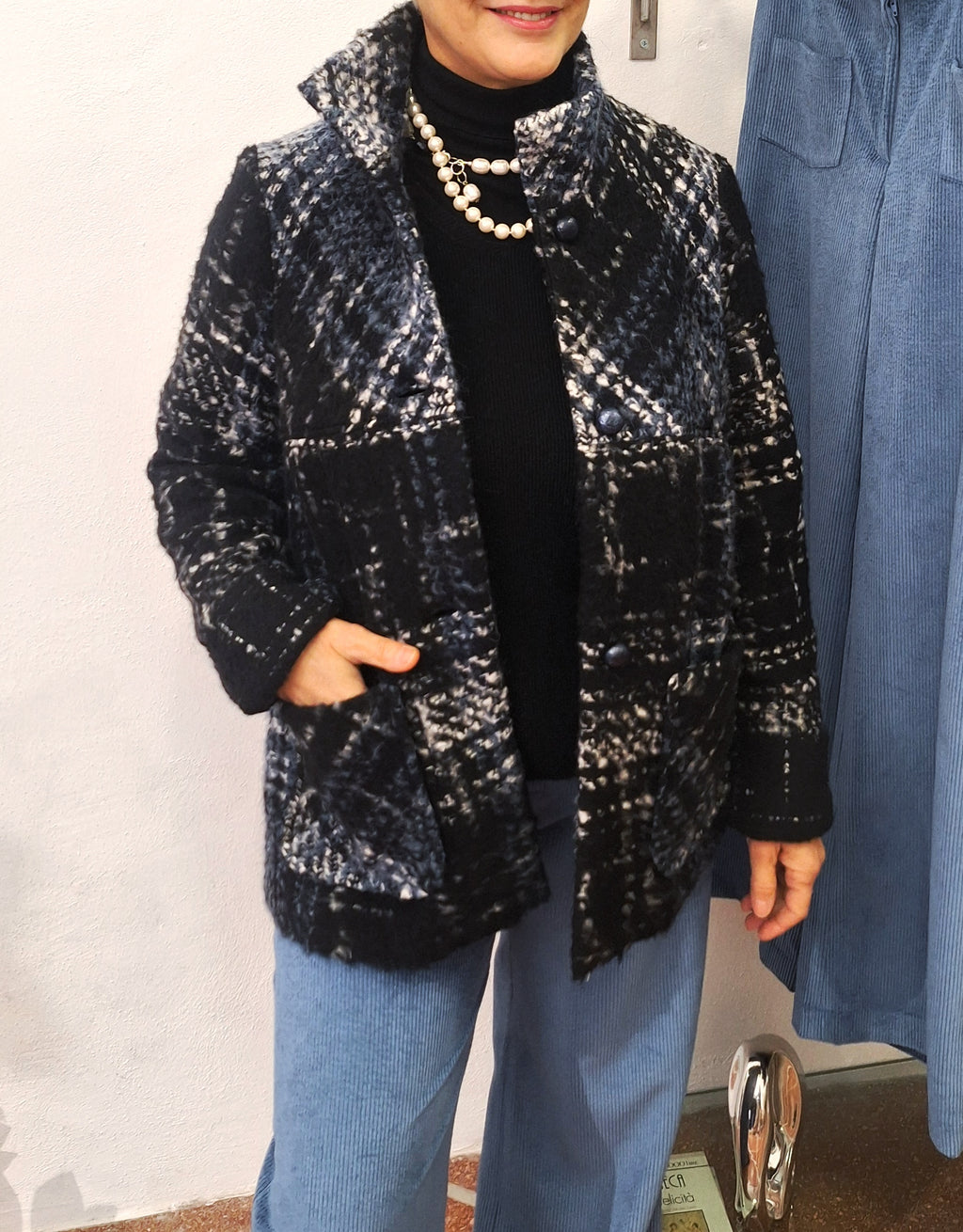 Giaccone pura lana sfoderato