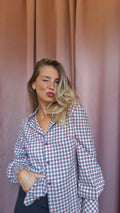 Camicia a quadretti caldo cotone