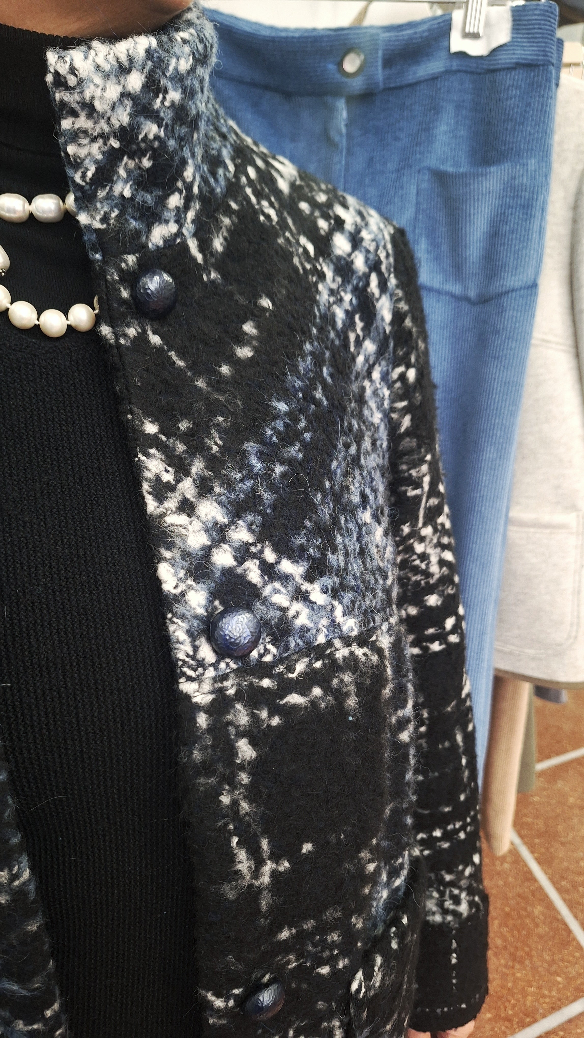 Giaccone pura lana sfoderato