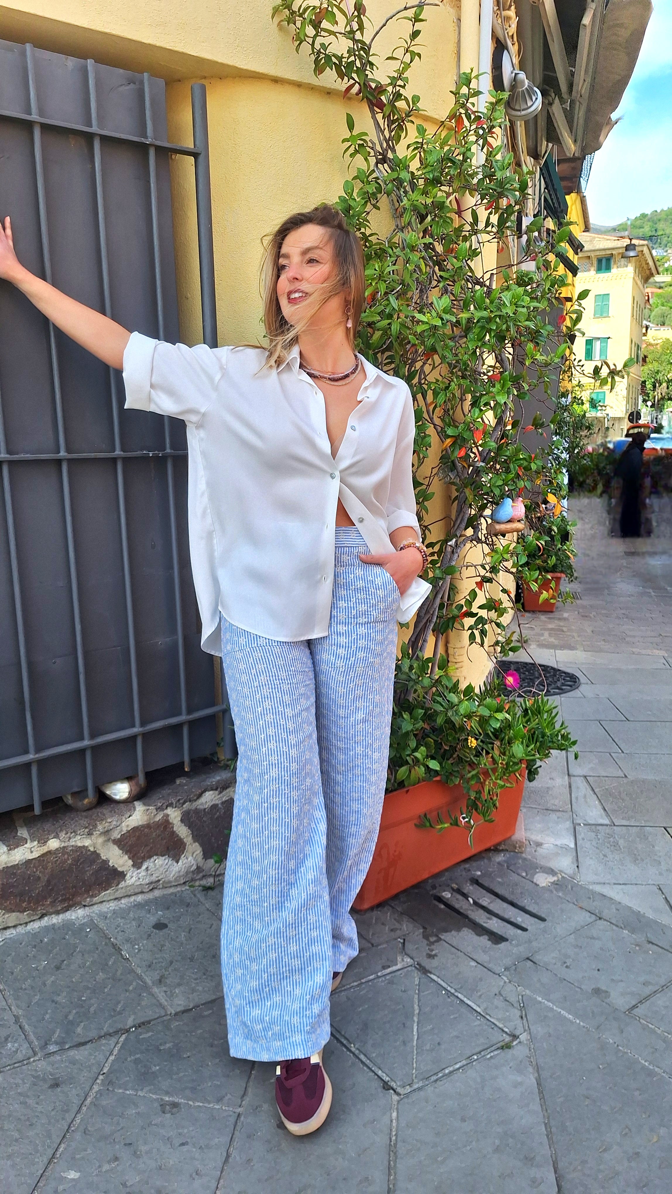 Camicia morbida in viscosa