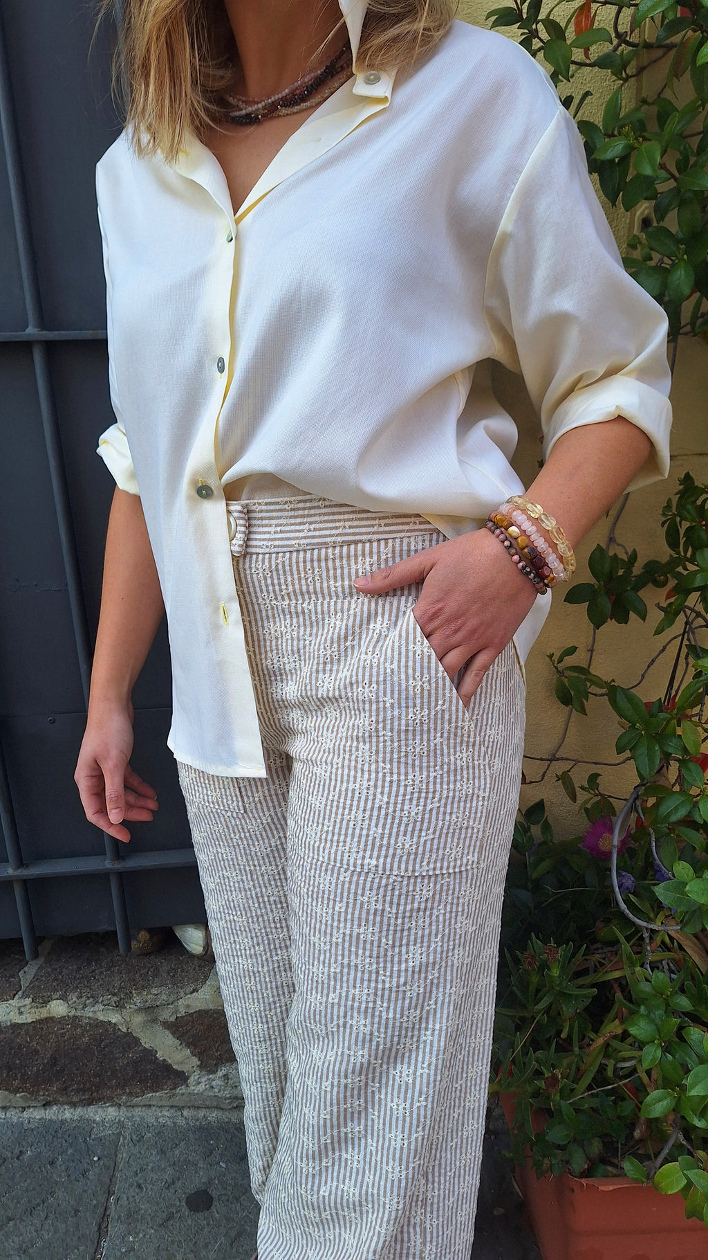 Camicia morbida in cotone Oxford