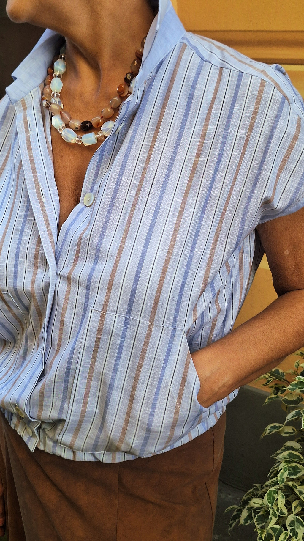 Camicia bomberino in cotone