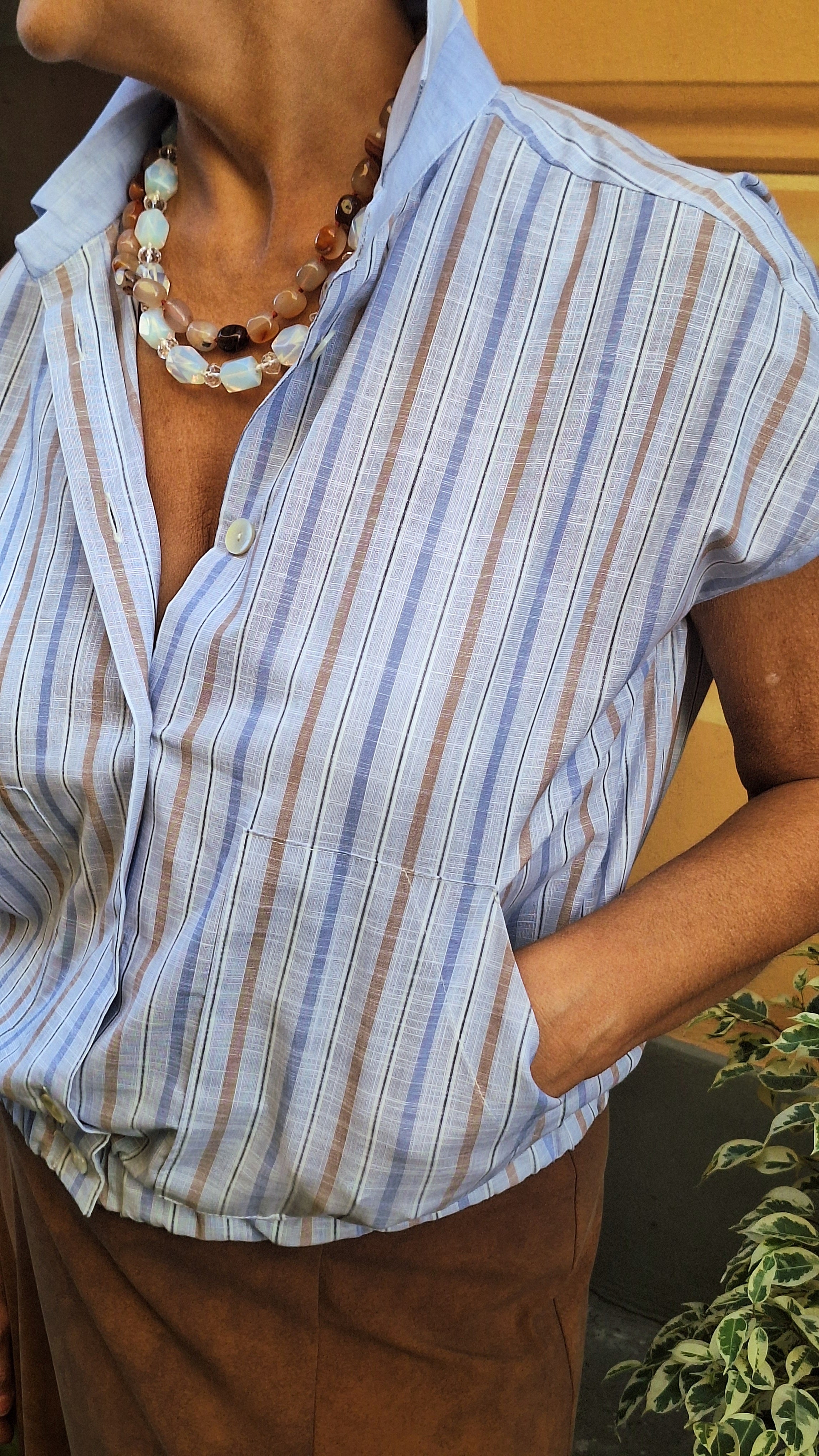 Camicia bomberino in cotone