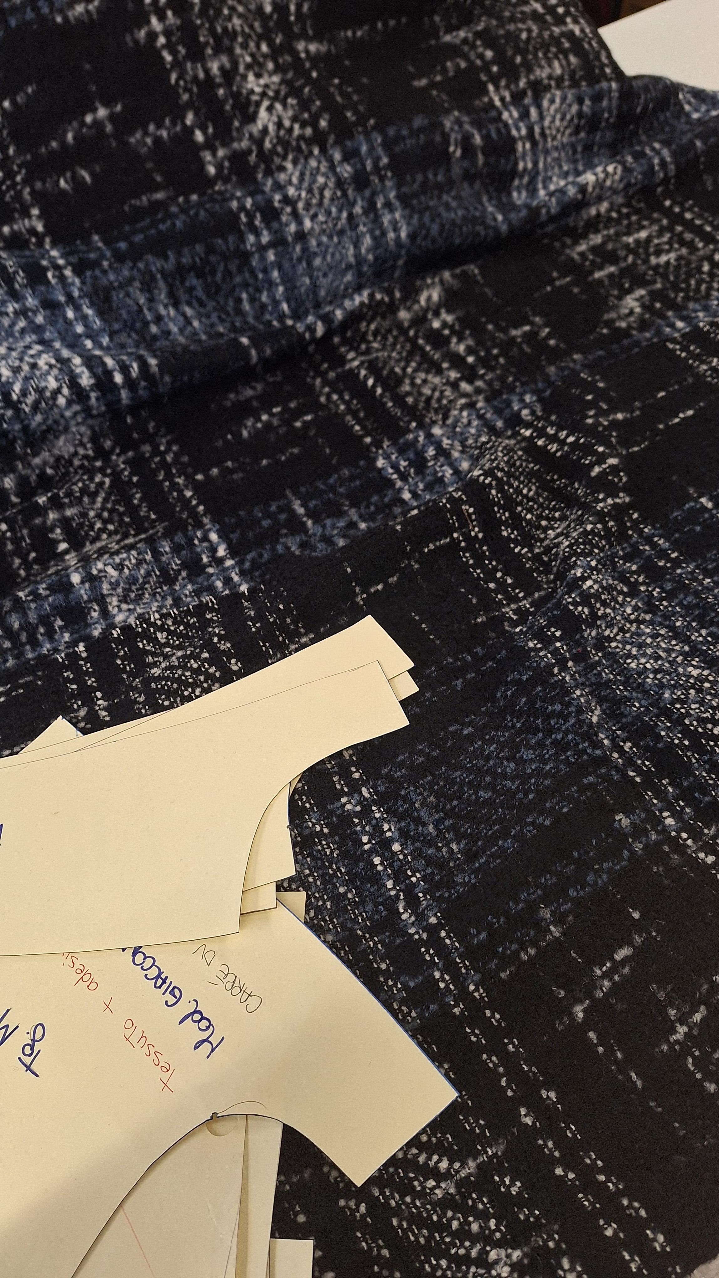 Giaccone pura lana sfoderato