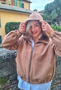 Blouson con cerniera