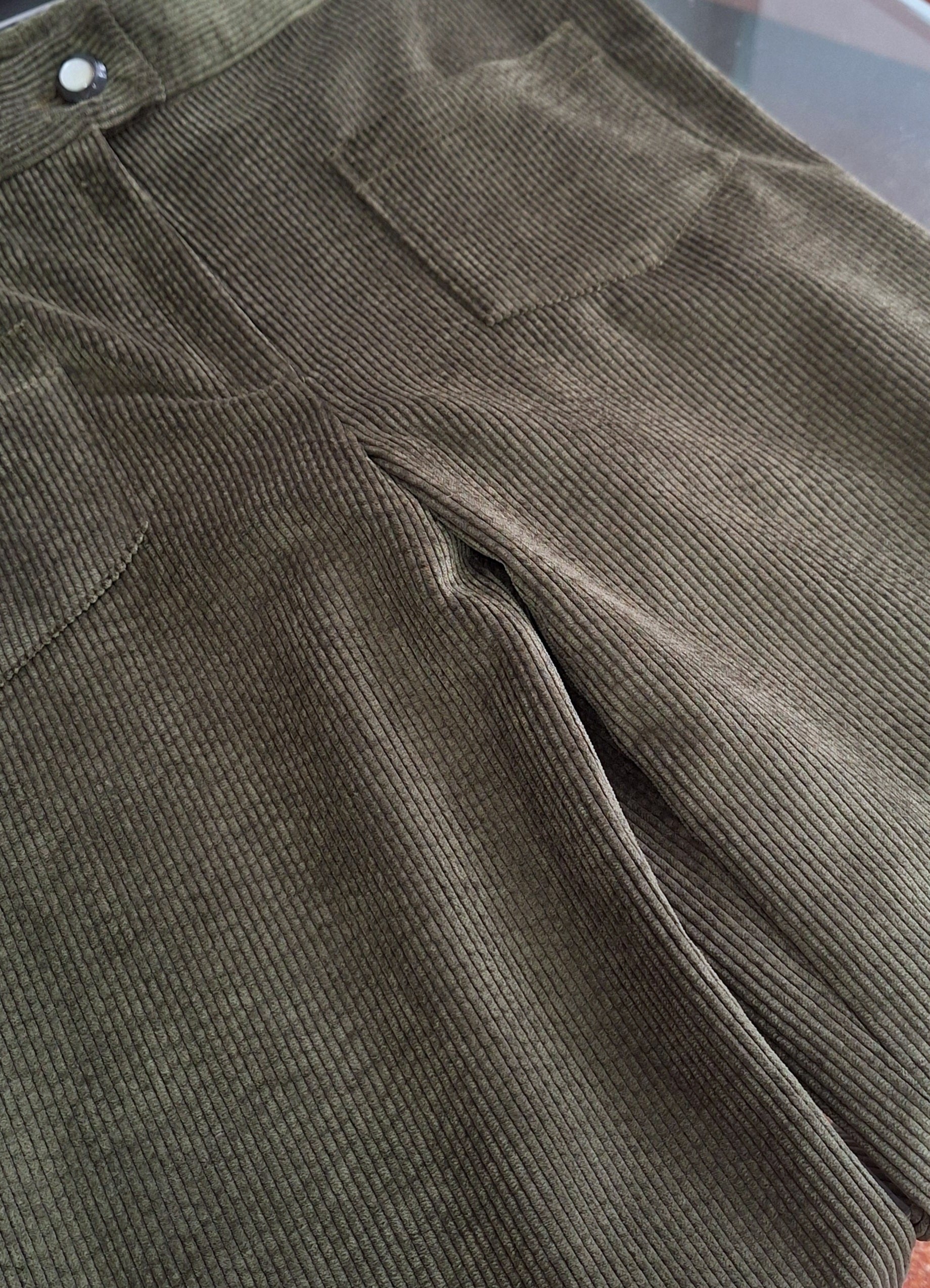 Pantalone velluto a coste 500 righe