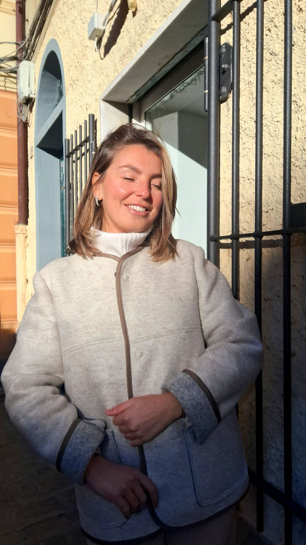 Giaccone doppia lana