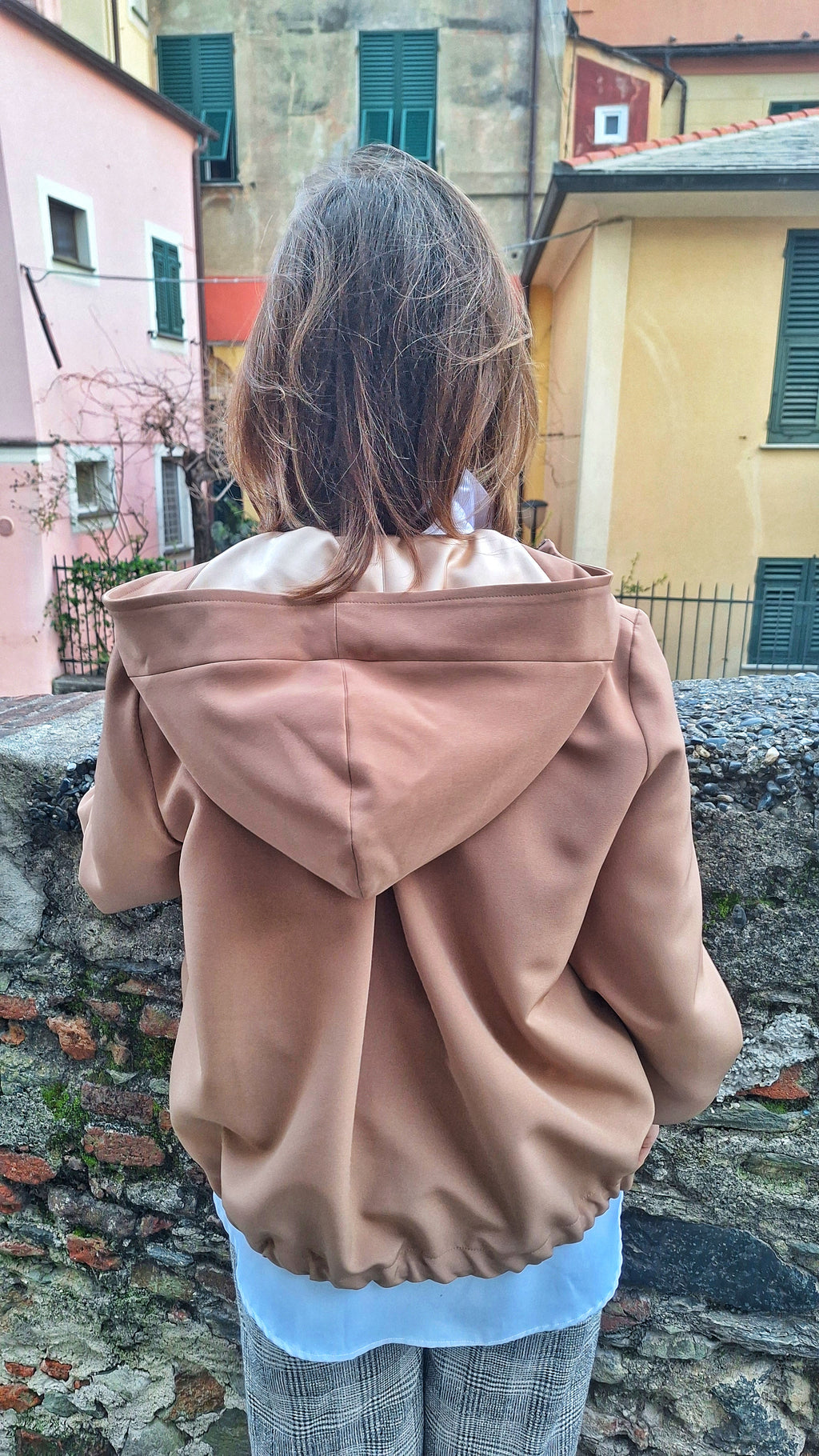 Blouson con cerniera