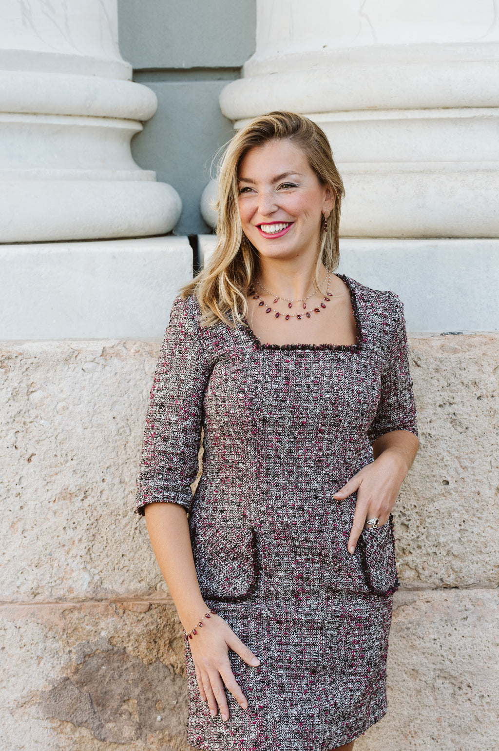 Tubino tessuto chanel