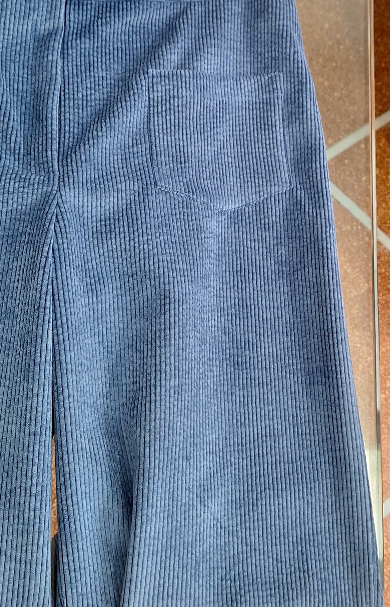 Pantalone velluto a coste 500 righe