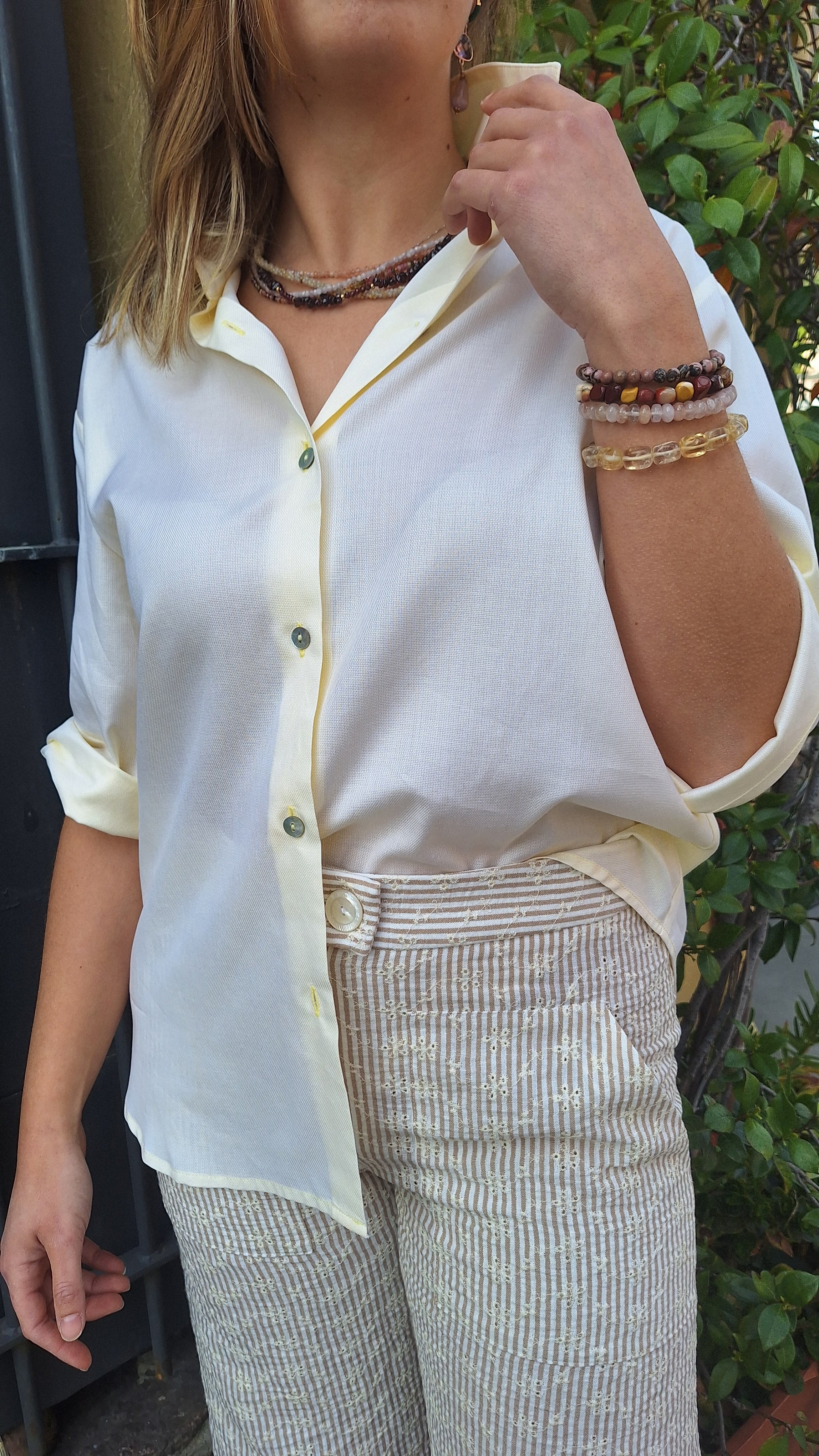 Camicia morbida in cotone Oxford