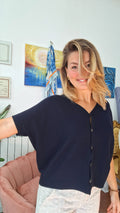 Cardigan/maglia con bottoncini